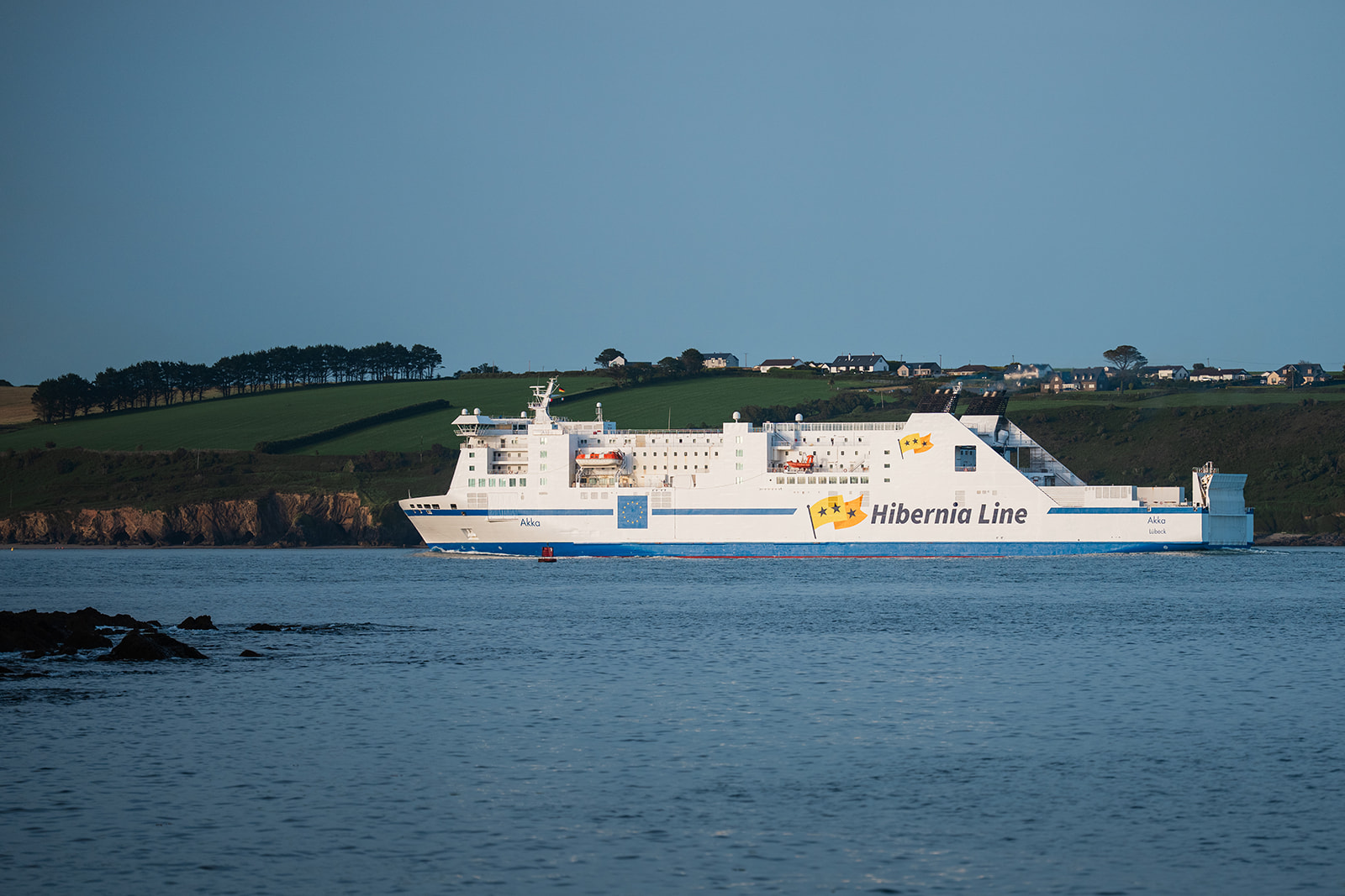 Hibernia-Line Ferries. Ringaskiddy