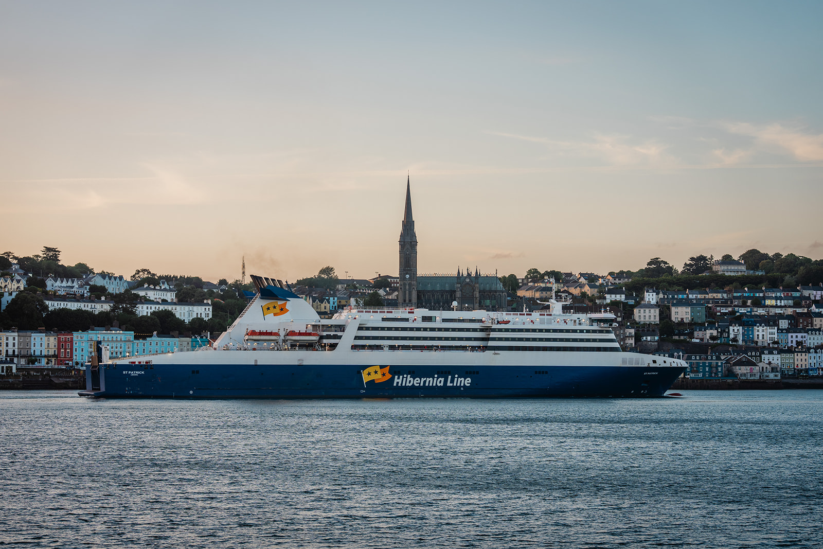 Hibernia-Line Ferries. Ringaskiddy
